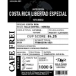 Kép 1/4 - Costa Rica Libertad Especial - limitált kiadású szemes kávé - 1000g