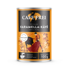 Sevillai Karamella-kávé vaníliával instant 100g