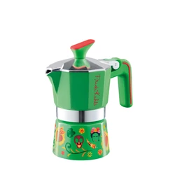Frida Kahlo kávéfőző - zöld - 1 személyes