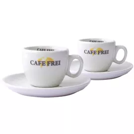 Cafe Frei porcelán cappuccino csésze alátéttel 2db