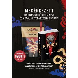 Kávézz a könyvvel csomag (könyv + különleges arabica szemes kávé 200g)