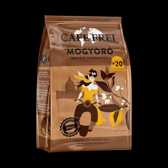 Római mogyoró ízesítésű Nespresso® kompatibilis kávékapszula 20db-os