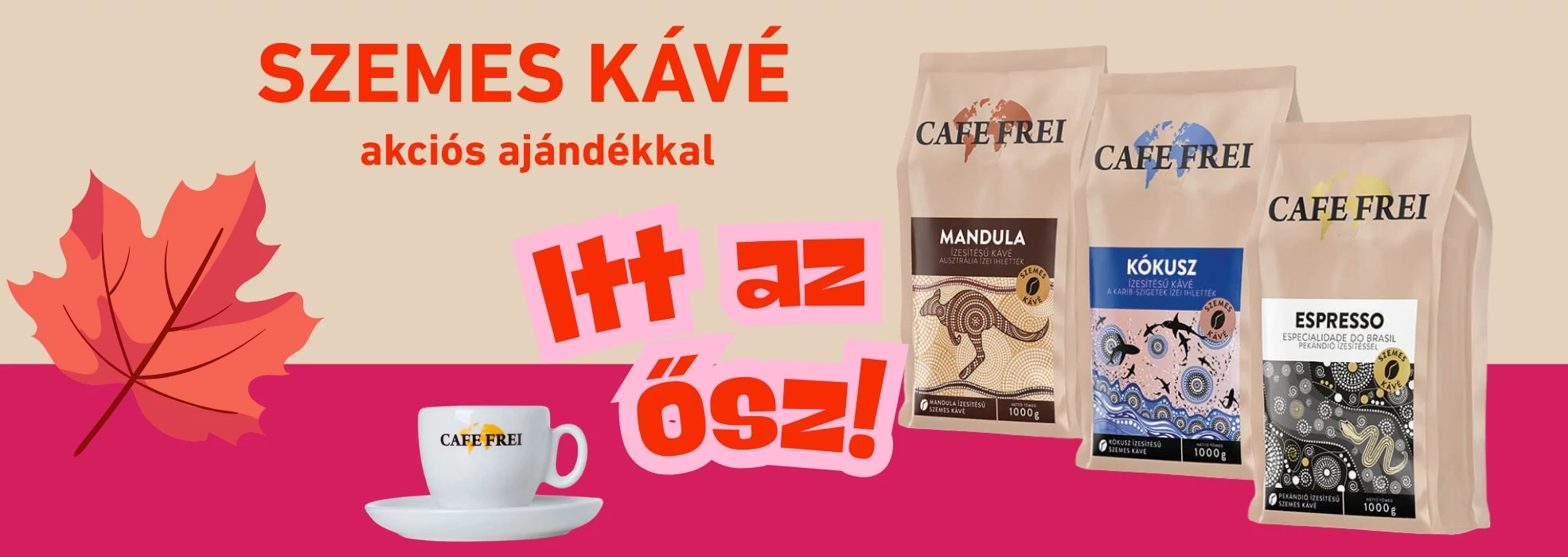 Csésze ajándék szemeshez